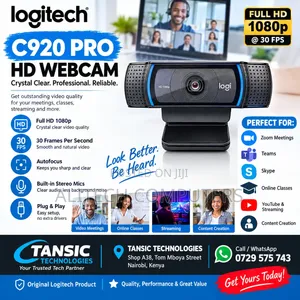 Logitech Webcam C920 HD 1080p