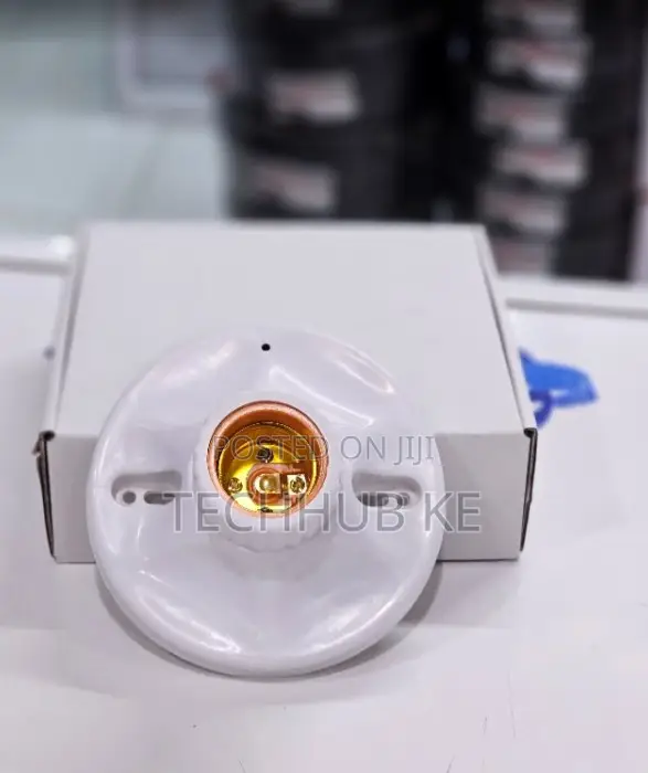 Wireless Wi-Fi Hidden Spy Camera Light Bulb Holder Socket E27 - 1
