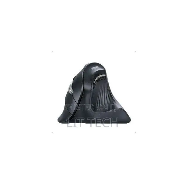 Ugreen MU008 Vertical Mouse - Nyeusi - 1