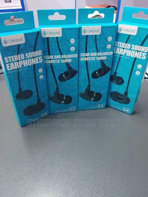 Celebrat G3/G4 Stereo Sound Earphones