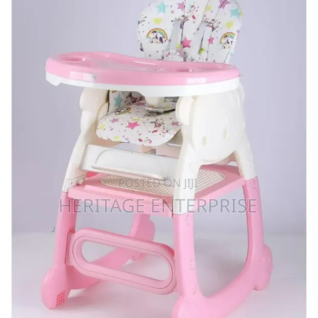 3-in-1 Convertible Feeding Chair and Table - 1