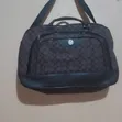Brown Cotton Shoulder Bag - Medium - 2