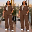 Women's Two-Piece Casual Tracksuit Set - 1