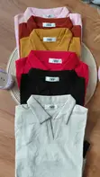 Zara Basic Ladies' Crop Polo T-Shirts - 1