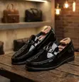 Valentino Garavani Men's Wetlook Loafers - 3