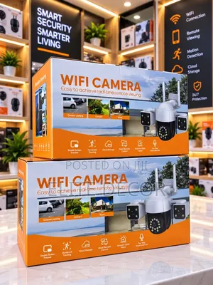 Triple-Lens WiFi PTZ Smart Security Camera - 360° AI Tracking