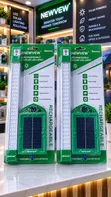 Rechargeable Solar LED Light - 5 Brightness Levels - 1