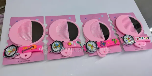 Kids Watch and Comb Set - Fun Accessory Gift - 1