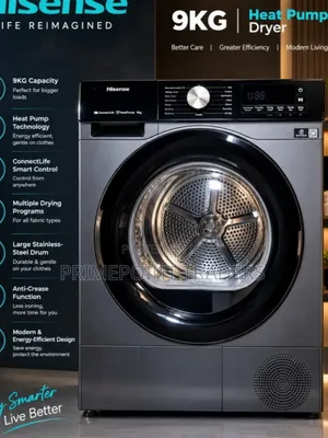 Hisense 9KG Heat Pump Tumble Dryer - Brand New
