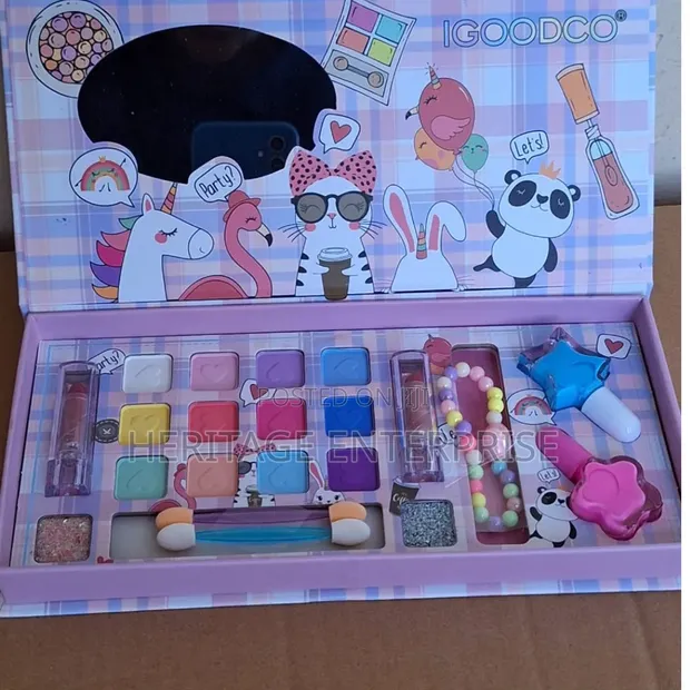 Kids Washable Makeup Kit for Girls - 1