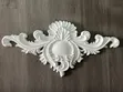 Elegant White Decorative Wall Applique | Ornamental Moulding - 1