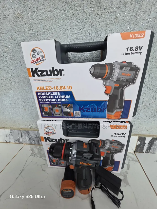 Kzubr 16.8V Brushless Cordless Drill - 1