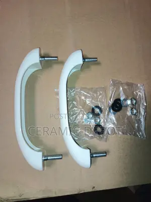 White Bathtub Grab Bar