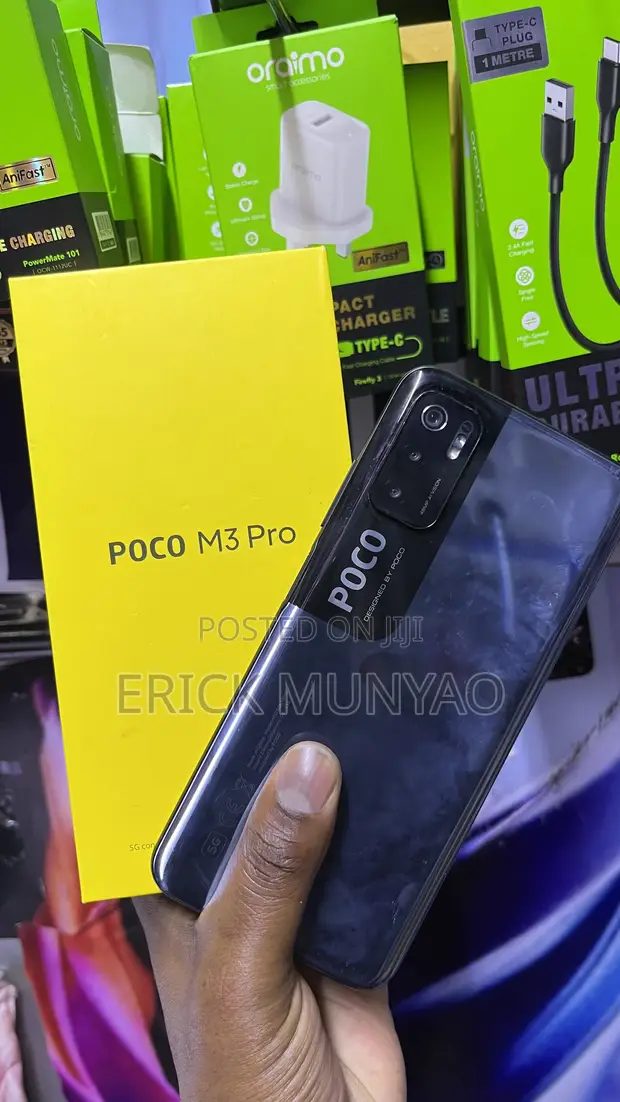 Xiaomi Poco M3 Pro 5G 128GB Black - 1