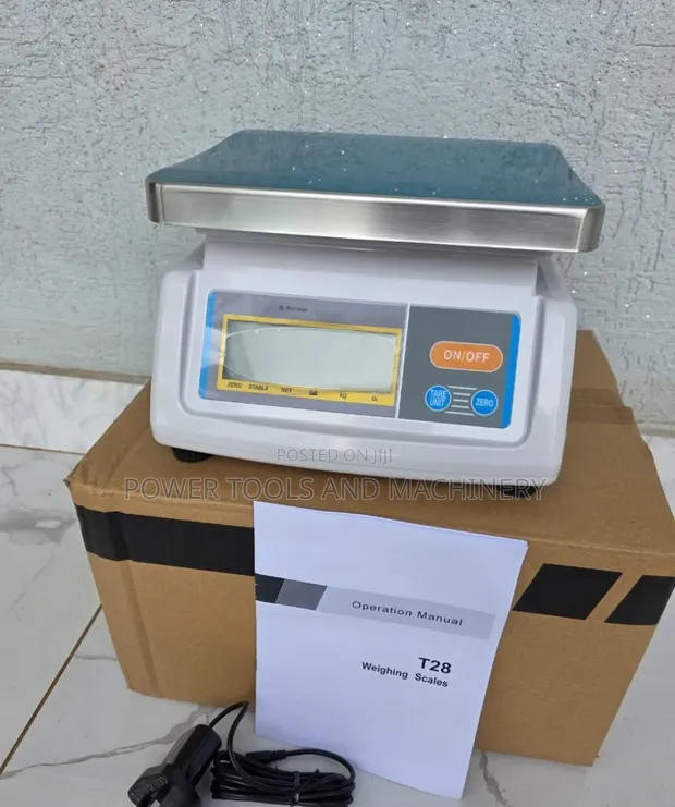 T-Scale T28 Waterproof Digital Weighing Scale (15kg) - 1