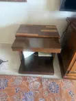 Meza ya Kahawa na Viti 2 vya Pembeni - 2