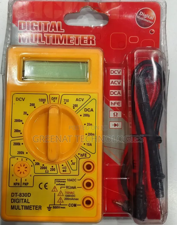 DT-830D Multimeter ya Dijitali - 1