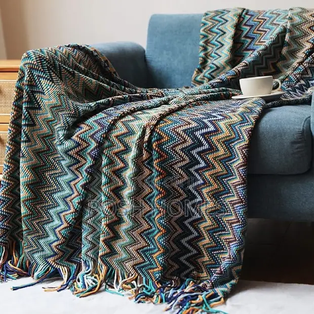 Blanketi/Khanga ya Jacquard Iliyofumwa - 1