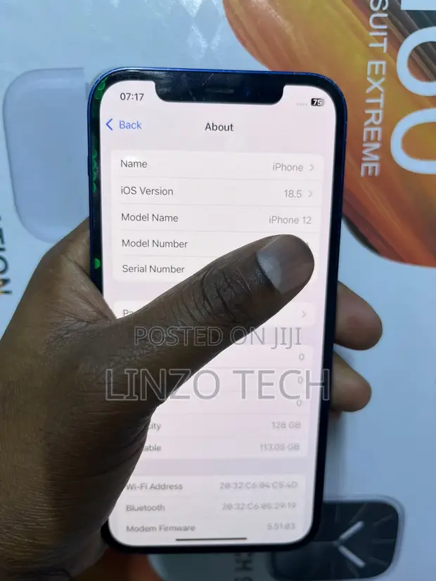 Apple iPhone 12 128GB Bluu - 1
