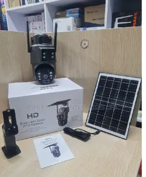 UBox 4G 4MP Dual Lens PTZ CCTV Camera - Brand New