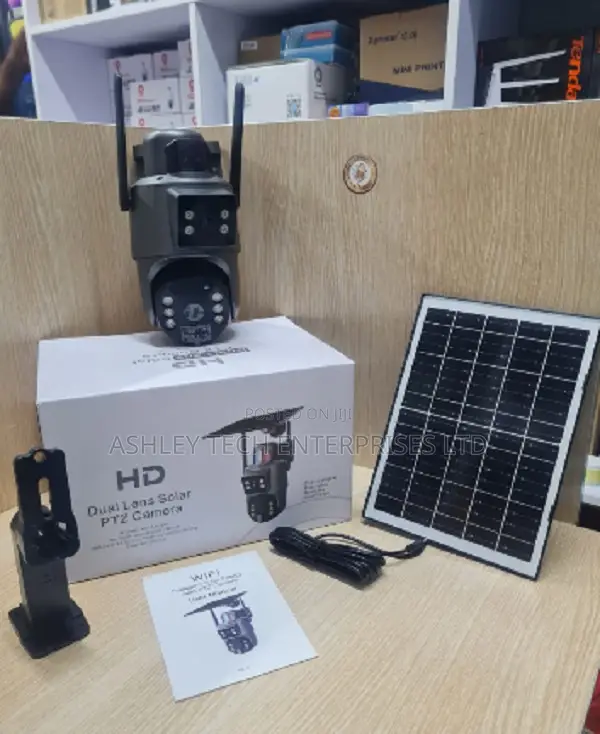 UBox Dual Lens 4G Camera 4MP - Smart Outdoor Security - 1