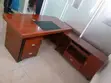 Meza ya Kazi ya Mahogany ya Meneja - 1800mm - 2
