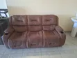 Boss Office Products Brown Velvet Sofa Set - Used - 1