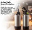 Oraimo MagStand 950 Vacuum Flask (950ml) with Magnetic Phone Stand Lid - 1