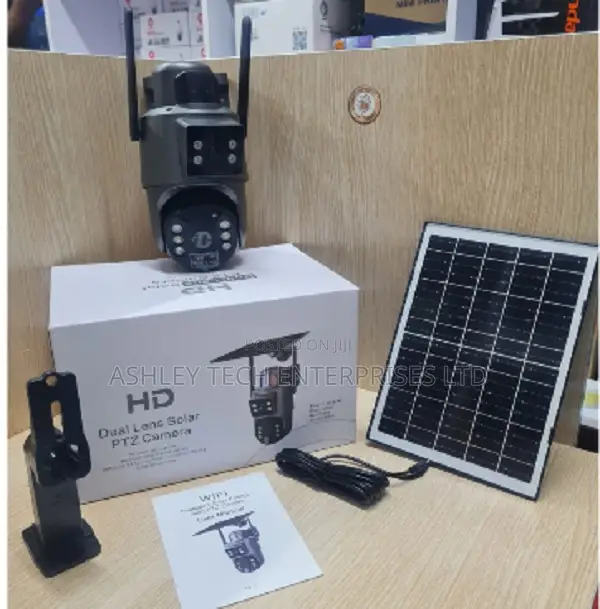 UBox 4G Dual Lens PTZ Camera – 4MP Smart Security - 1