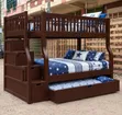 BUILT Bunk Bed with Pullout Bed (Brand New) - 1