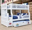 BUILT Bunk Bed with Pullout Bed (Brand New) - 2
