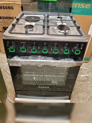 Syinix 60x60 3+1 Standing Cooker with Electric Oven