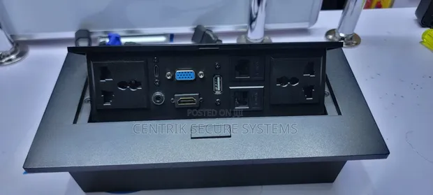Conference Table Pop-Up Data and Socket Box - 1