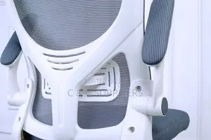 White Modern Mesh Executive Chair