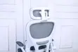White Modern Mesh Executive Chair - 4