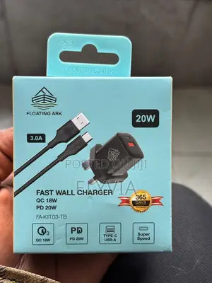 Floating Ark 20W Fast Wall Charger Kit