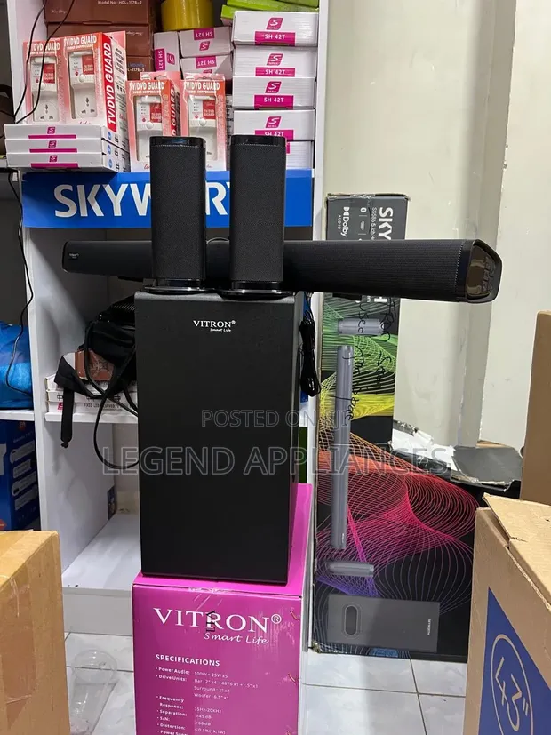Vitron V655SB 5.1 Wired Soundbar System - 1