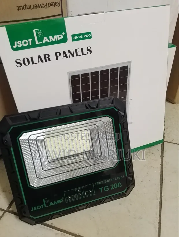 Jsot TG 200W Solar Floodlight - 1