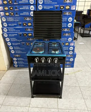 Electromate 3+1 Standing Cooker with Shelves
