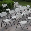 Plastic Folding Wedding Event Chair - White - 2