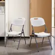 Plastic Folding Wedding Event Chair - White - 5