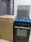 Syinix Standing Cooker 50x55 3 Gas + 1 Electric Oven - 1