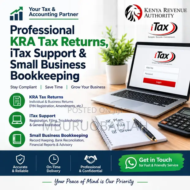 KRA Tax Returns & iTax Support for Small Businesses - 1