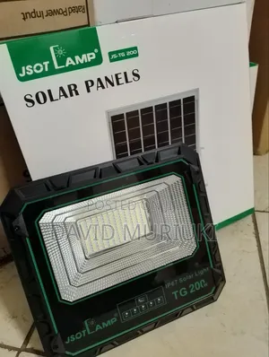 JSOT 200W Mwanga wa Solar wa Usalama wa Nje