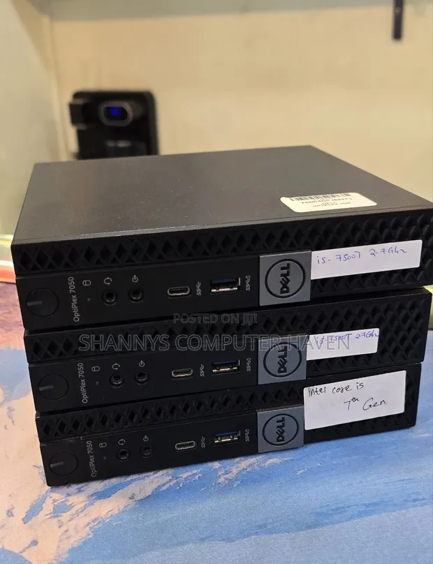 Kompyuta ya Mezani Dell OptiPlex 7050 - Intel Core i5, 8GB RAM, 500GB HDD - 1