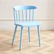 Durable Plastic Dining Chair for Home & Cafe Use - 1