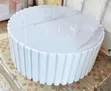 Deco Round Coffee/Side/Flower Table - Brand New - 3