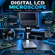 Microscope ya Dijitali ya LCD yenye LED 8 - 1