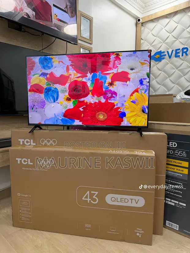TCL 43" QLED Google TV - 1