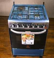 Euroken 60x65 Cooker 3+1 Burners - 1